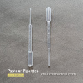 Pasteur -Pipette -Kunststoff -Abschluss